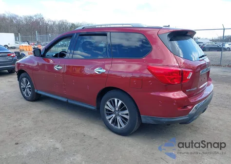 2017 Nissan Pathfinder Sv from USA, damaged, VIN 5N1DR2MN9HC665042